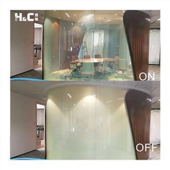 Elektrinis matinis stiklas